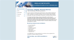 Desktop Screenshot of pgdaccountants.com